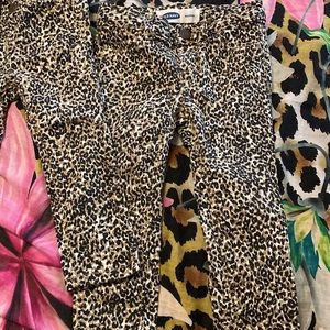 Ballerina Leapord Denim pant